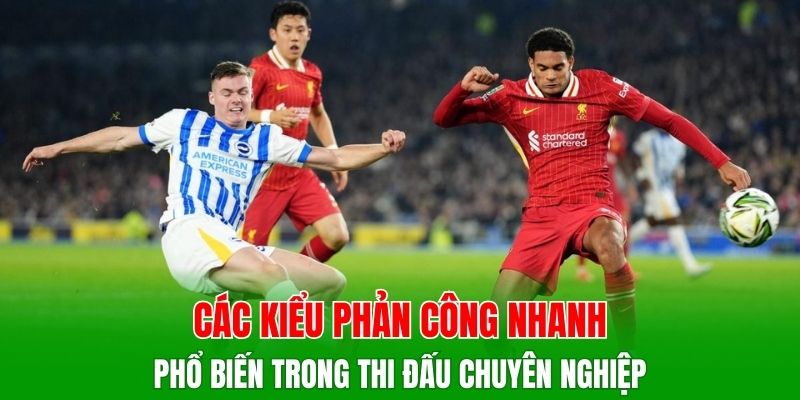 Phân loại các biến thể phản công thường gặp
