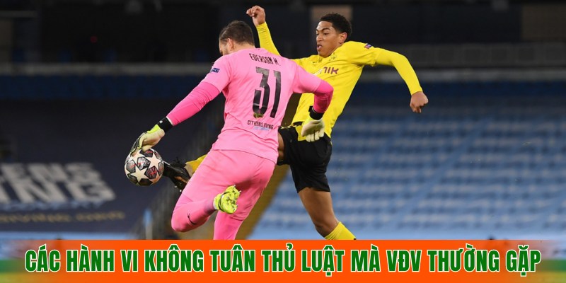 cac-hanh-vi-khong-tuan-thu-luat-ma-van-dong-vien-thuong-gap